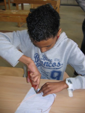 plooien van de figuur